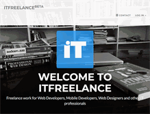 Tablet Screenshot of itfreelance.co.za